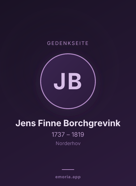 Gedenkportrait von Jens Finne Borchgrevink