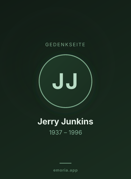 Gedenkportrait von Jerry Junkins