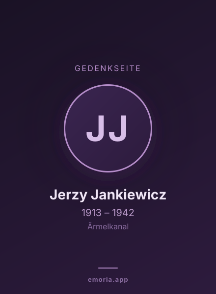 Gedenkportrait von Jerzy Jankiewicz