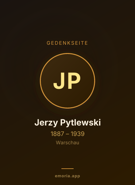 Gedenkportrait von Jerzy Pytlewski
