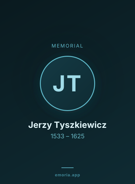 Memorial portrait of Jerzy Tyszkiewicz