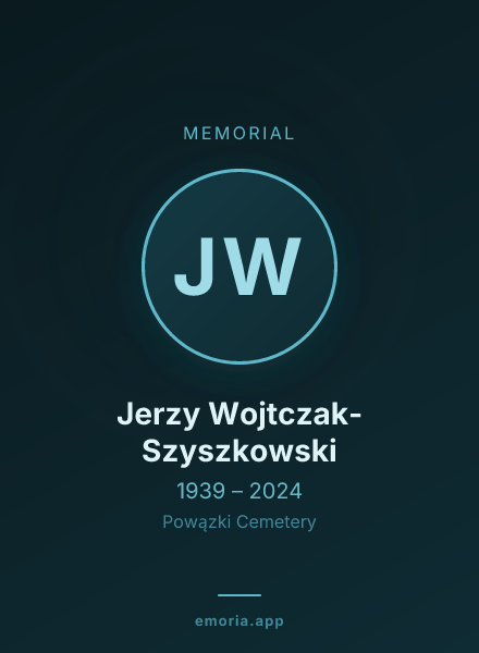 Memorial portrait of Jerzy Wojtczak-Szyszkowski