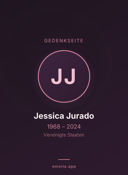 Gedenkportrait von Jessica Jurado