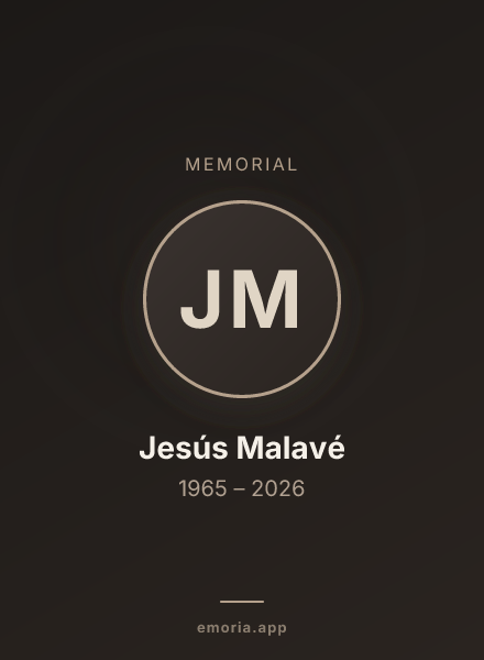 Memorial portrait of Jesús Malavé