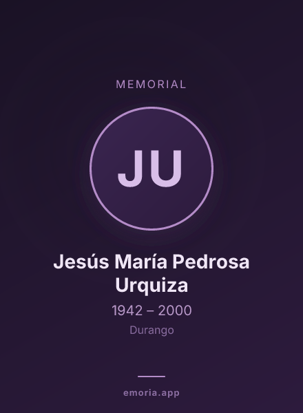 Memorial portrait of Jesús María Pedrosa Urquiza