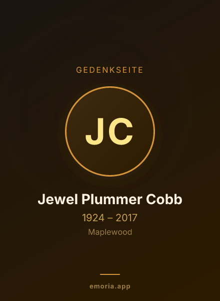 Gedenkportrait von Jewel Plummer Cobb