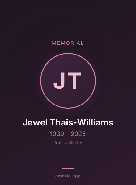 Memorial portrait of Jewel Thais-Williams