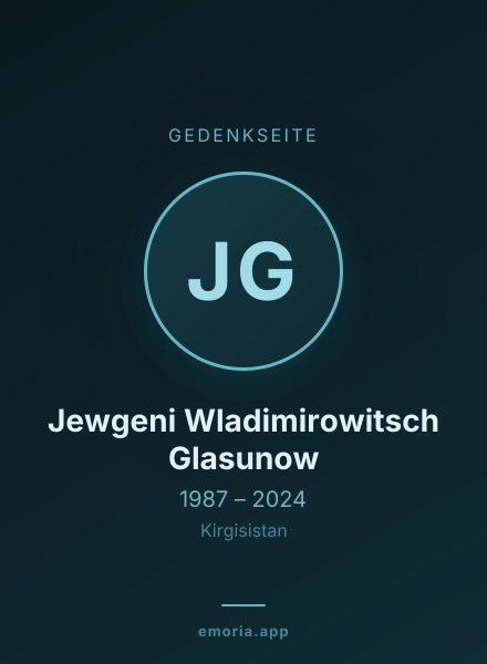 Gedenkportrait von Jewgeni Wladimirowitsch Glasunow