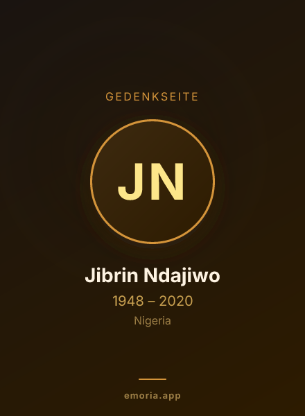 Gedenkportrait von Jibrin Ndajiwo
