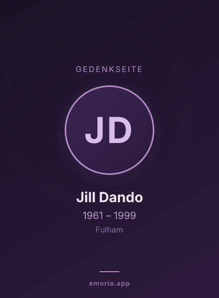 Gedenkportrait von Jill Dando