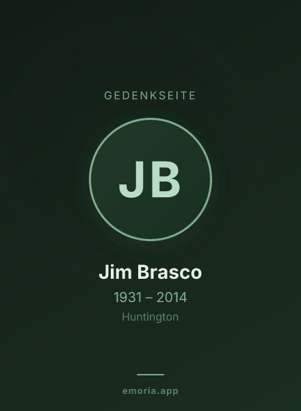 Gedenkportrait von Jim Brasco
