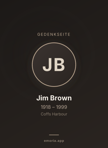 Gedenkportrait von Jim Brown