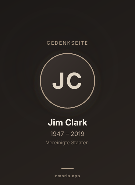 Gedenkportrait von Jim Clark