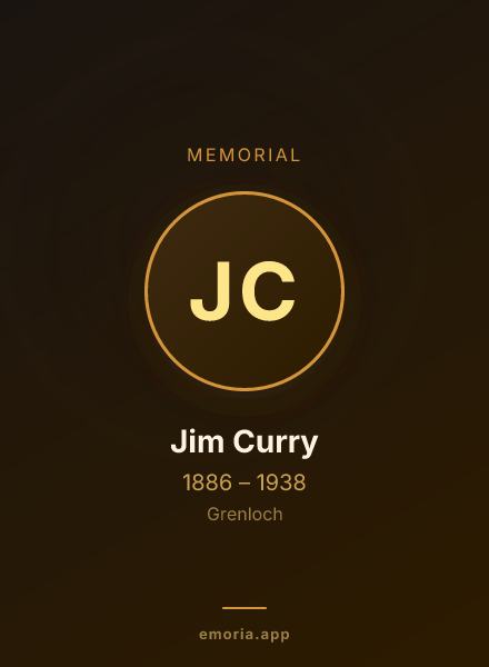 Memorial portrait of Jim Curry
