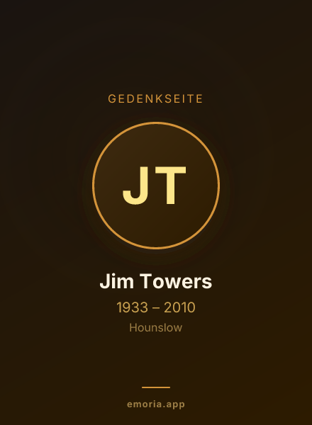 Gedenkportrait von Jim Towers