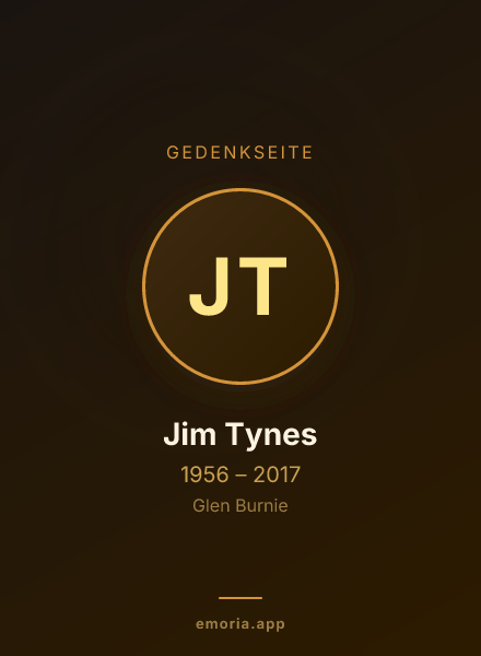 Gedenkportrait von Jim Tynes