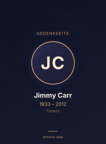 Gedenkportrait von Jimmy Carr