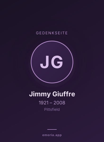 Gedenkportrait von Jimmy Giuffre