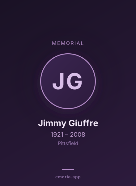 Memorial portrait of Jimmy Giuffre