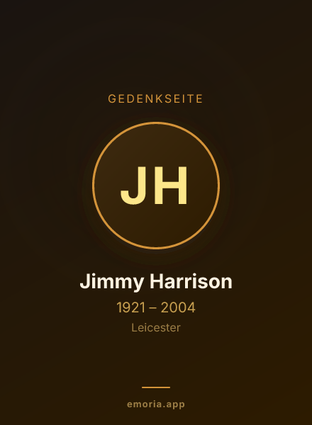 Gedenkportrait von Jimmy Harrison