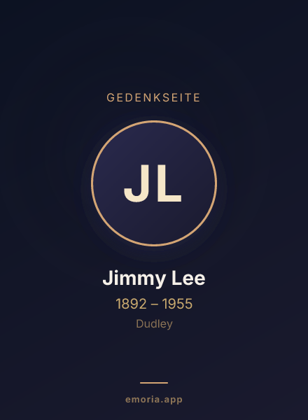 Gedenkportrait von Jimmy Lee