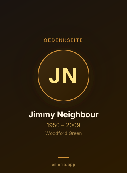 Gedenkportrait von Jimmy Neighbour