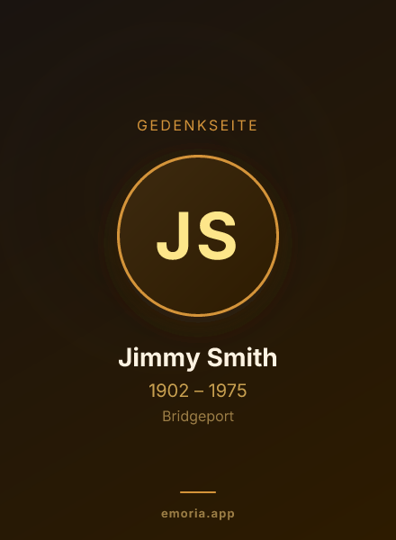 Gedenkportrait von Jimmy Smith