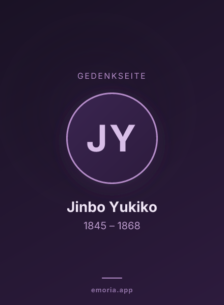 Gedenkportrait von Jinbo Yukiko