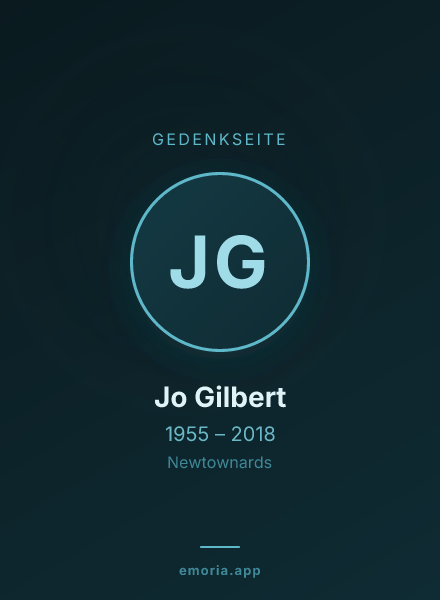 Gedenkportrait von Jo Gilbert