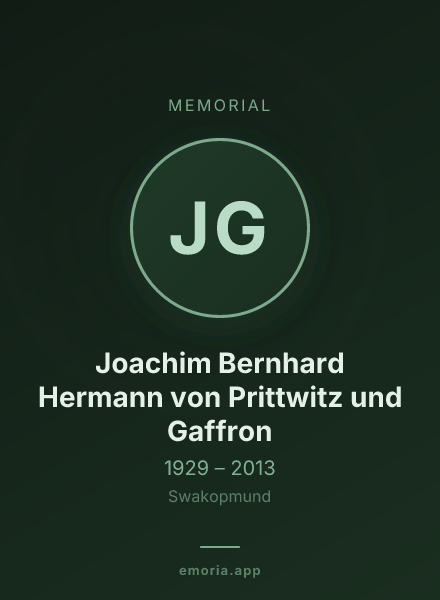 Memorial portrait of Joachim Bernhard Hermann von Prittwitz und Gaffron