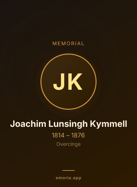 Memorial portrait of Joachim Lunsingh Kymmell
