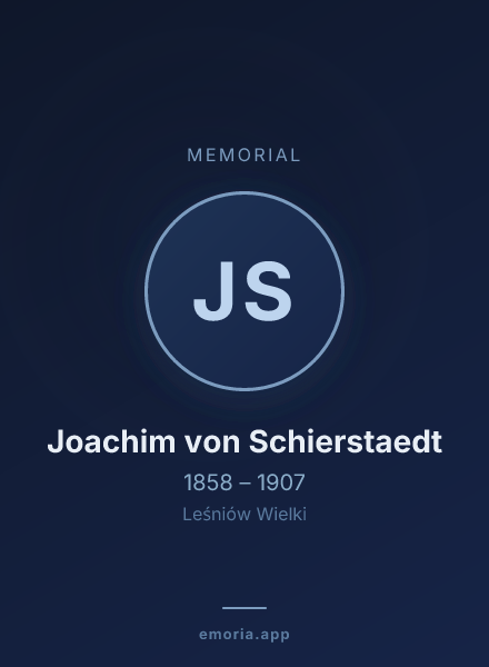 Memorial portrait of Joachim von Schierstaedt