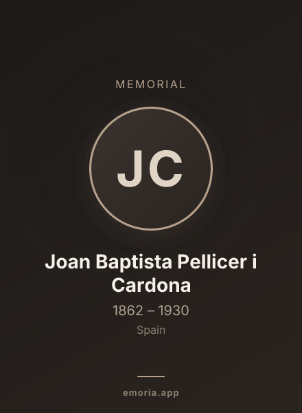 Memorial portrait of Joan Baptista Pellicer i Cardona