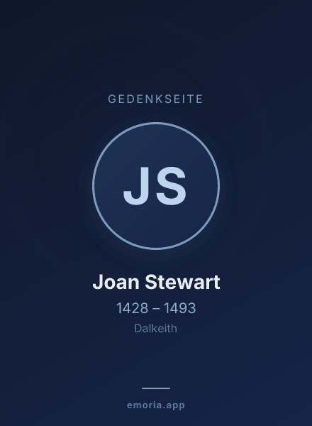 Gedenkportrait von Joan Stewart