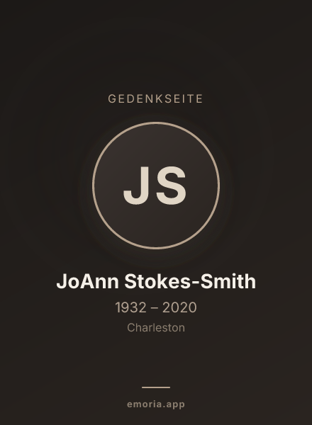 Gedenkportrait von JoAnn Stokes-Smith