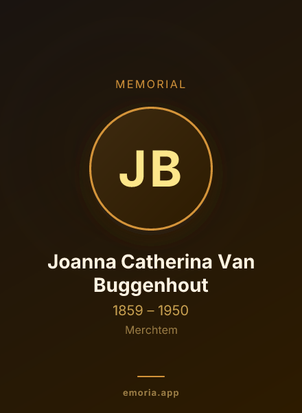 Memorial portrait of Joanna Catherina Van Buggenhout