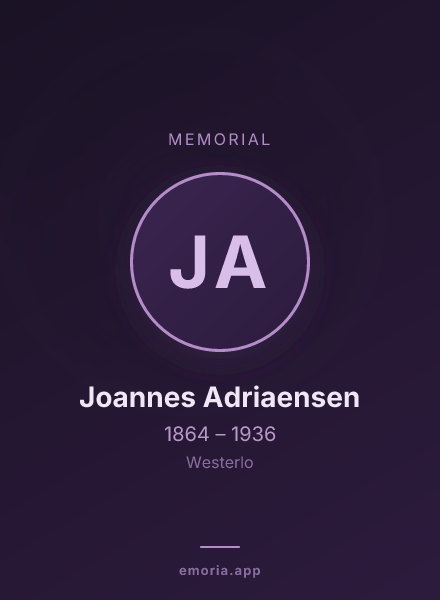 Memorial portrait of Joannes Adriaensen