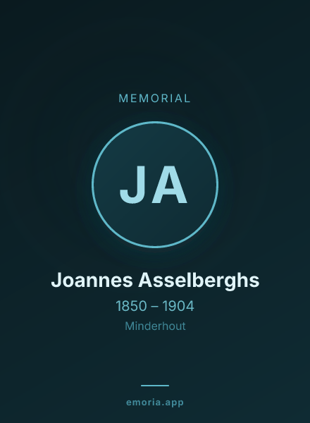 Memorial portrait of Joannes Asselberghs