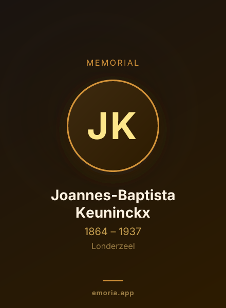 Memorial portrait of Joannes-Baptista Keuninckx