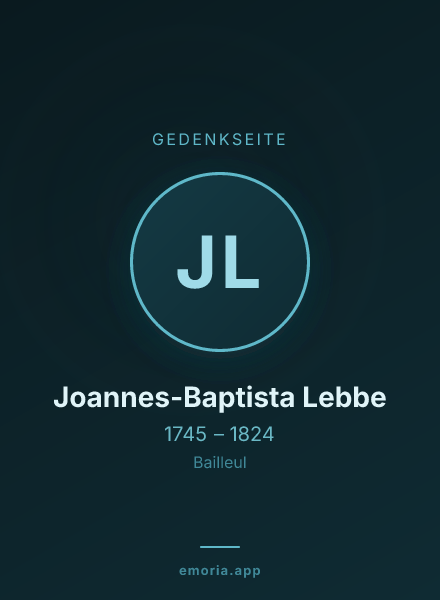 Gedenkportrait von Joannes-Baptista Lebbe