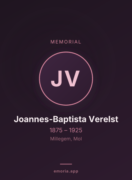 Memorial portrait of Joannes-Baptista Verelst