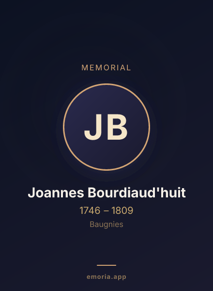 Memorial portrait of Joannes Bourdiaud'huit