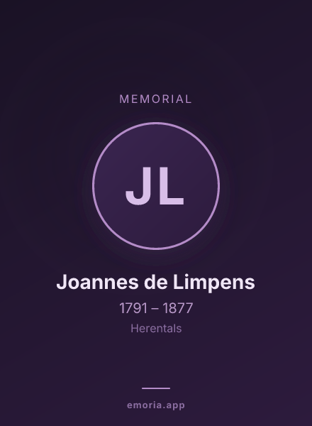 Memorial portrait of Joannes de Limpens