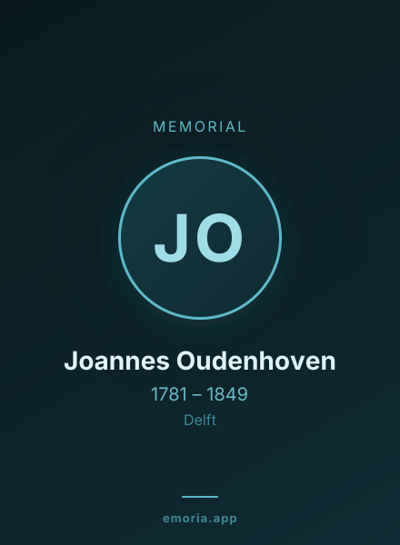 Memorial portrait of Joannes Oudenhoven