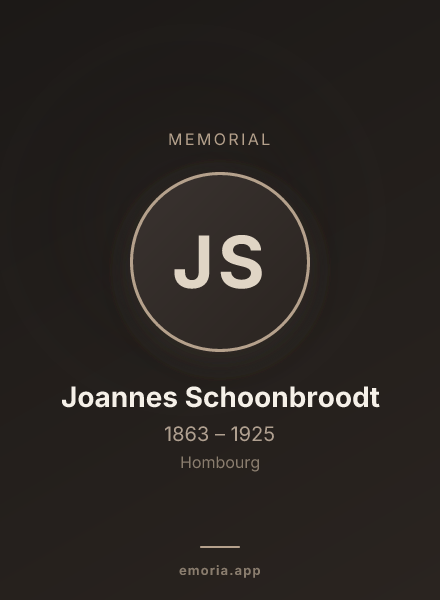 Memorial portrait of Joannes Schoonbroodt