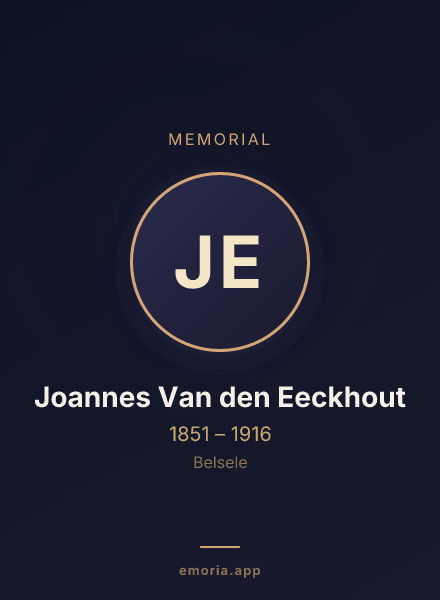 Memorial portrait of Joannes Van den Eeckhout
