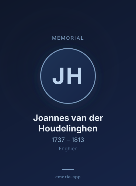 Memorial portrait of Joannes van der Houdelinghen