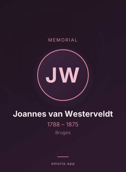 Memorial portrait of Joannes van Westerveldt