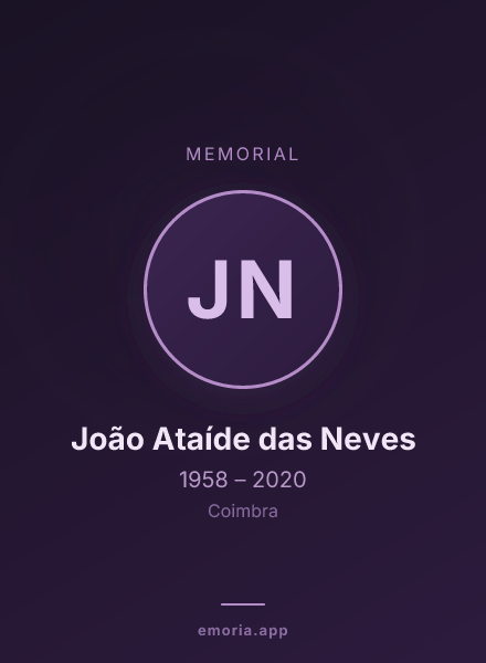 Memorial portrait of João Ataíde das Neves