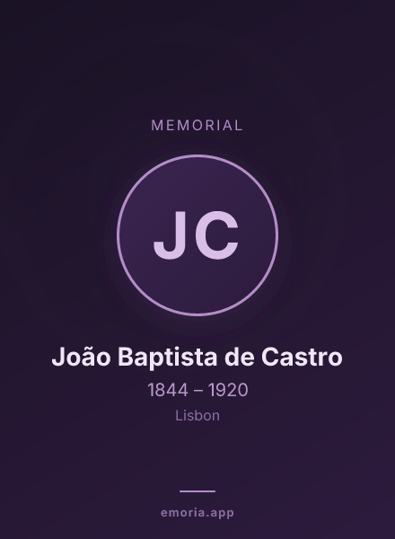 Memorial portrait of João Baptista de Castro